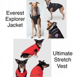 NWT Canada Pooch Outdoor Winter Gear! Choose from Jacket or Vest for your Dog